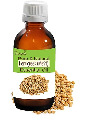 Fenugreek (Methi) Oil- Pure & Natural Essential Oil- Trigonella foenumgraecum (15 ml)