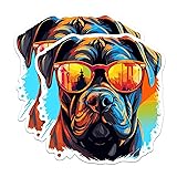 (2 Pack) Cane Corso Dog Stickers - Cane Corso with