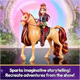 Unicorn Academy Valentina & Cinder Set with Riding Accessories Hair Styling Tool view 5