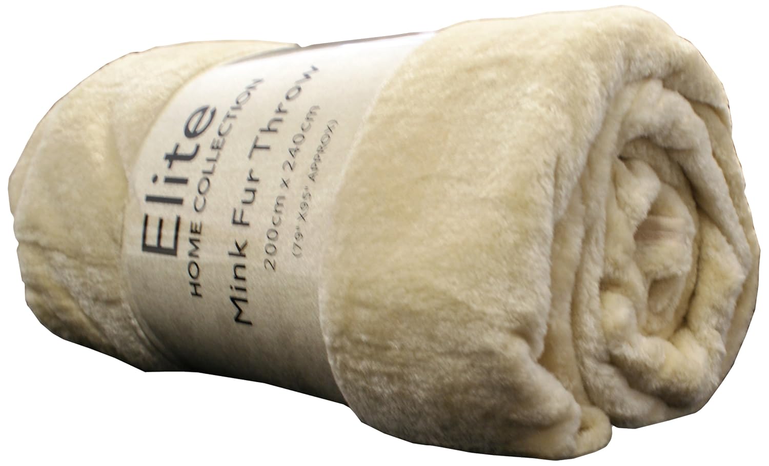 EHC 200 x 240 cm ExtraLarge Luxury Mink Faux Fur Throw/Blanket Covers Upto 3Seater Sofa or