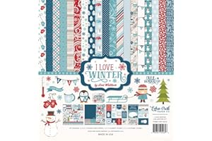Echo Park - I Love Winter Collection Kit by Lori Whitlock - Item #: ILW115016TM - Copyright 2016
