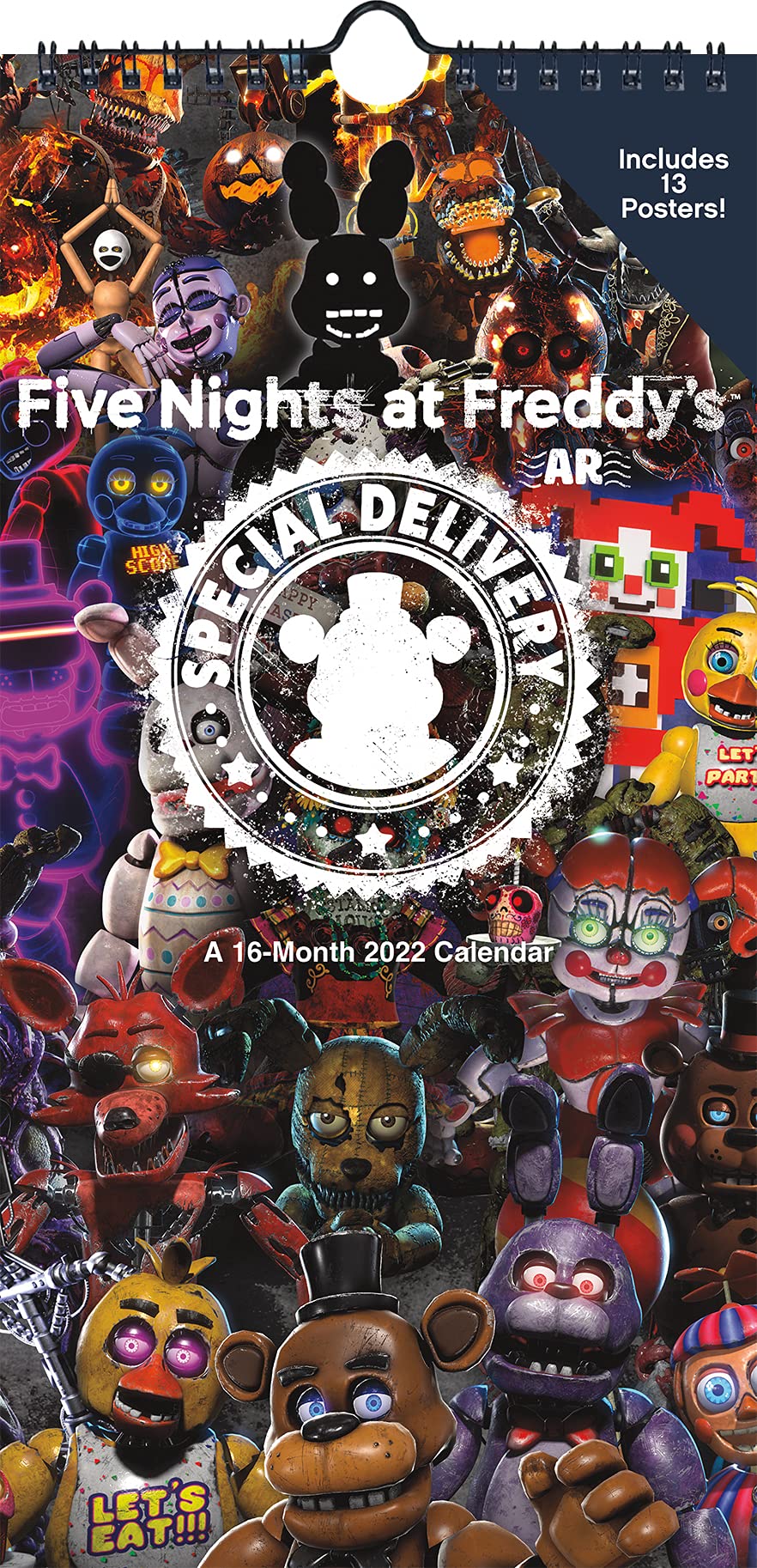 Fnaf Calendar 2022 2022 Five Nights At Freddy's Mini Poster Calendar: Trends International:  9781438886022: Amazon.com: Books