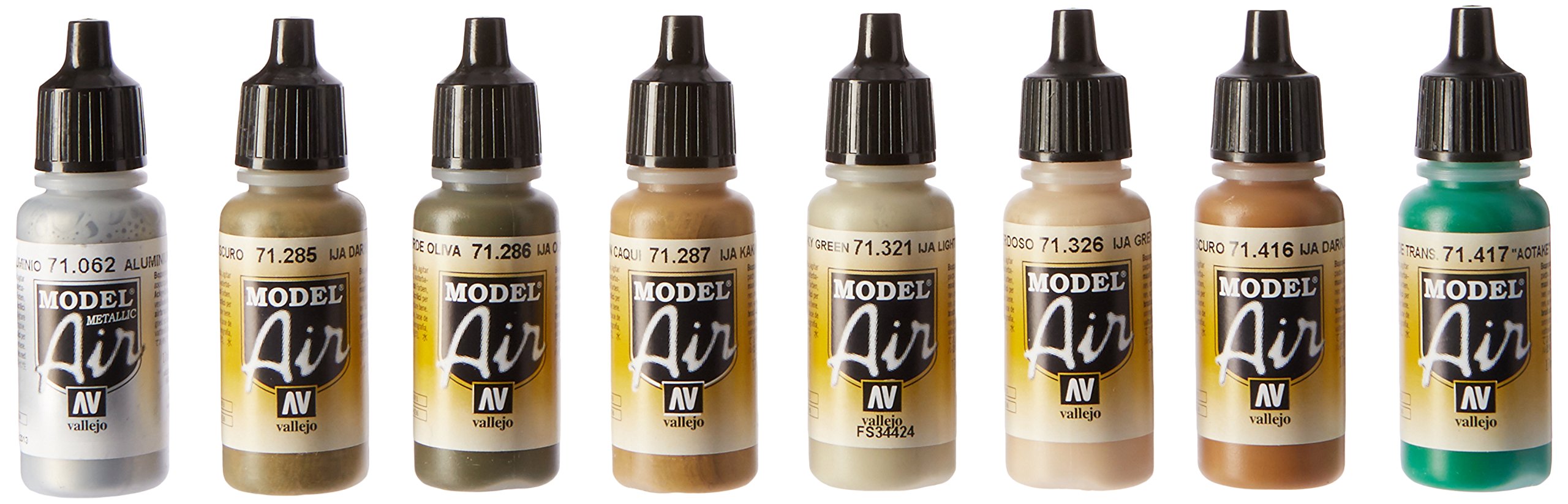 AV Vallejo Model Air Set - Imperial Japanese Army (IJA), Green