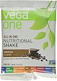 Vega One All-In-One Plant Based Protein Powder, Mocha, 1.5 oz (10 Count)