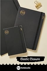 nu: Kraft Collection Black Stitched Spine A5 Notebook Multipack of 3 view 5