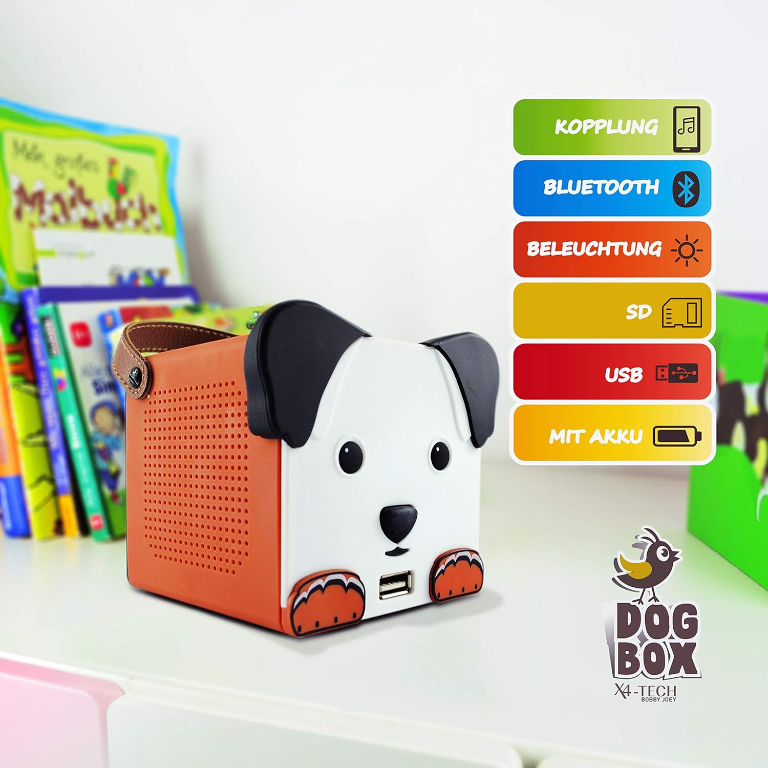X4 Tech Bobby Joey Cd Sd Usb