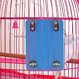 Mygeromon Bird Mirror Perches Rope Cage Toy for Parrots Budgies Small Birds view 4
