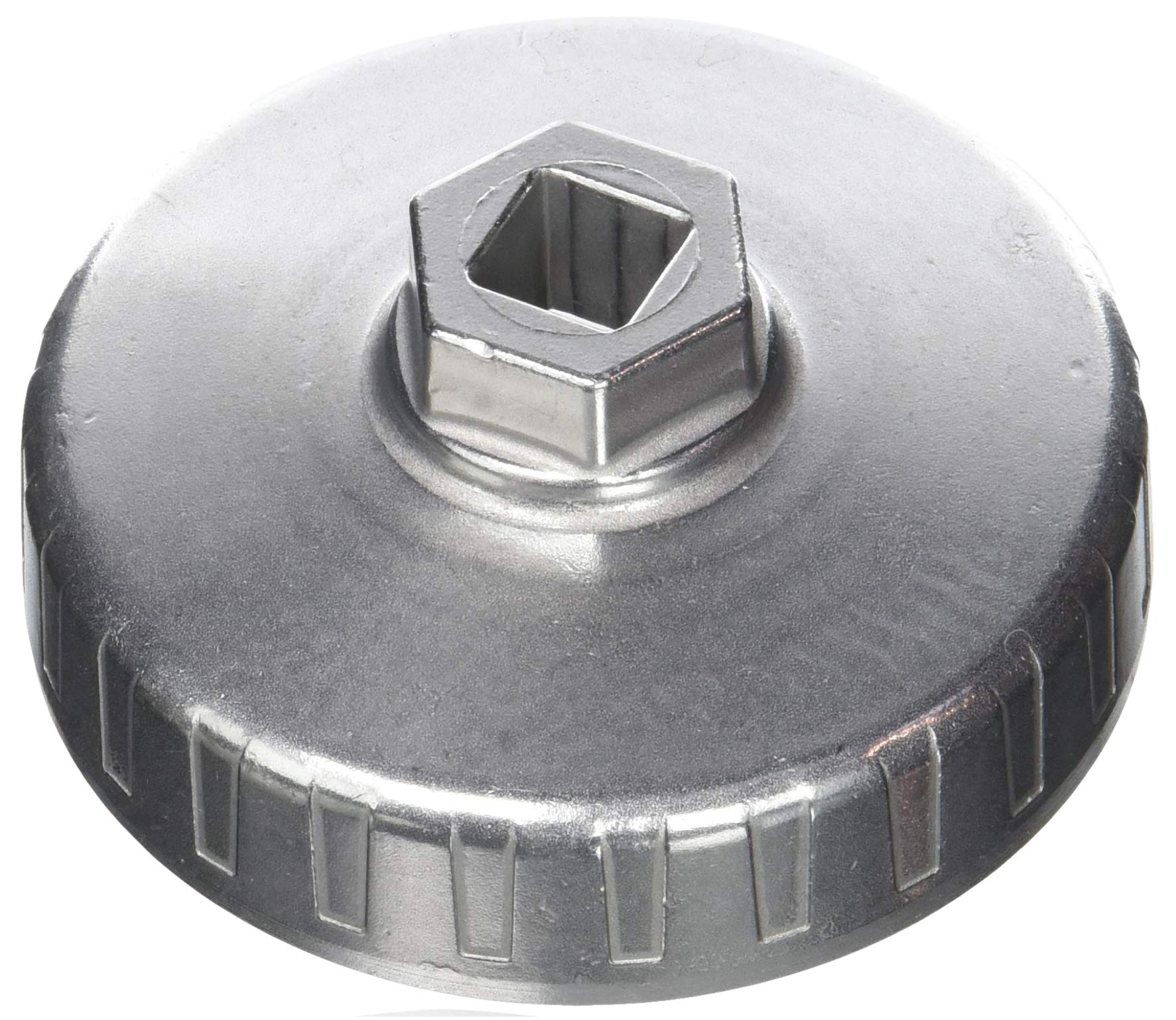 Laser 7259 Oil Filter Wrench 1/2"D - 84mm x 15 Flutes, Silver