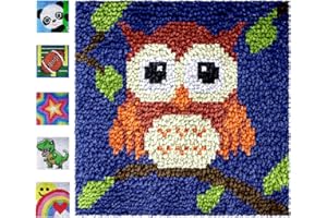 Puzamen Owl Latch Hook Kits, Latch Hook Kits