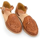 Macarena Collection Womens Shoes Leather Sandals Ankle for Women | Huarache Handmade Mexican Sandals Women | Comfortable & Stylish Womens Sandals 911