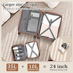 imiomo Luggage Sets 5 Piece with TSA
