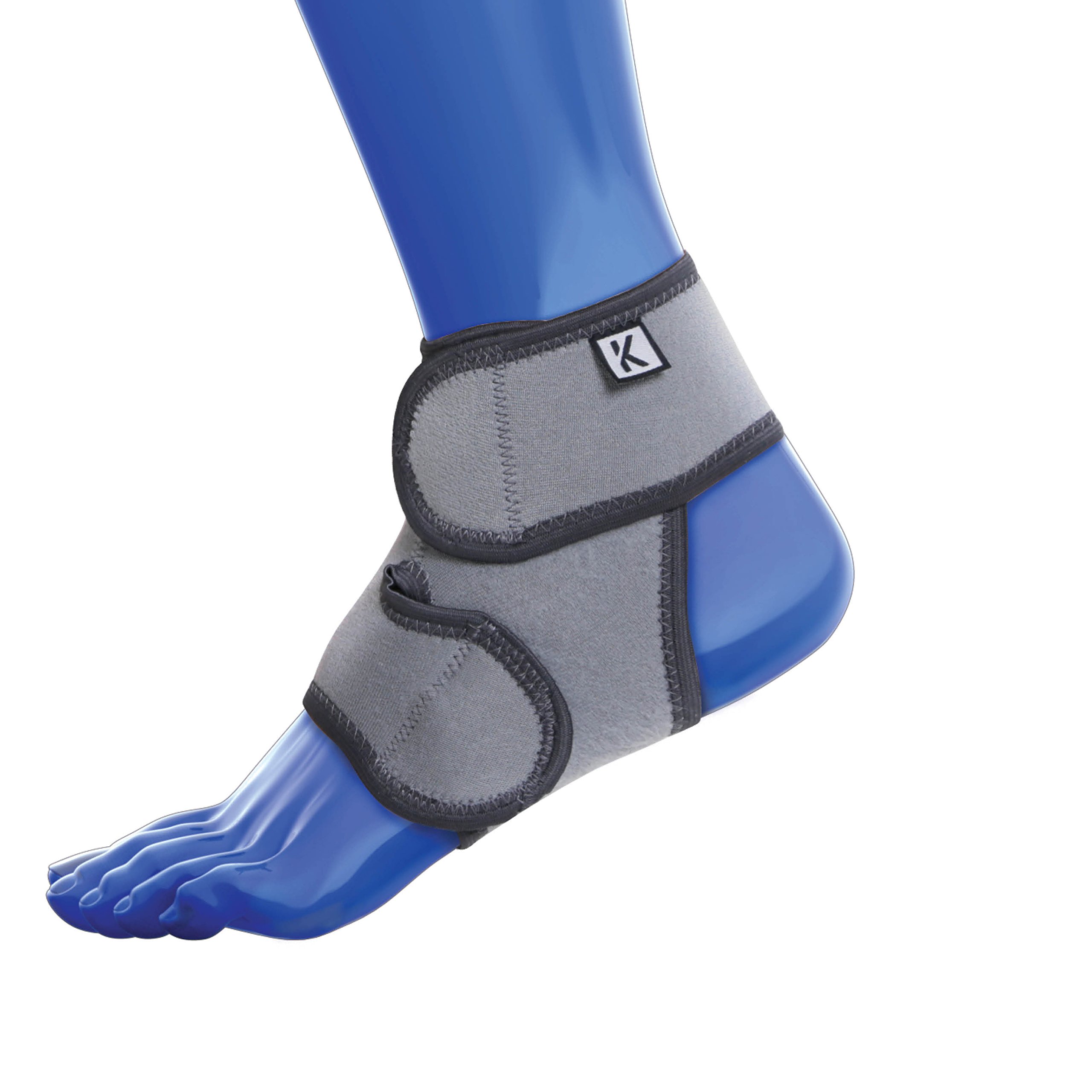 "KEDLEY Ankle Support Brace | Premium Medical Grade Neoprene Compression Support features Adjustable Velcro Straps | Ideal for Ankle Sprains, Strains and Arthritic Ankles | Aiding Rehabilitation "