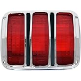 Tail Light Assembly Driver or Passenger Side For 1965-1966 Ford Mustang