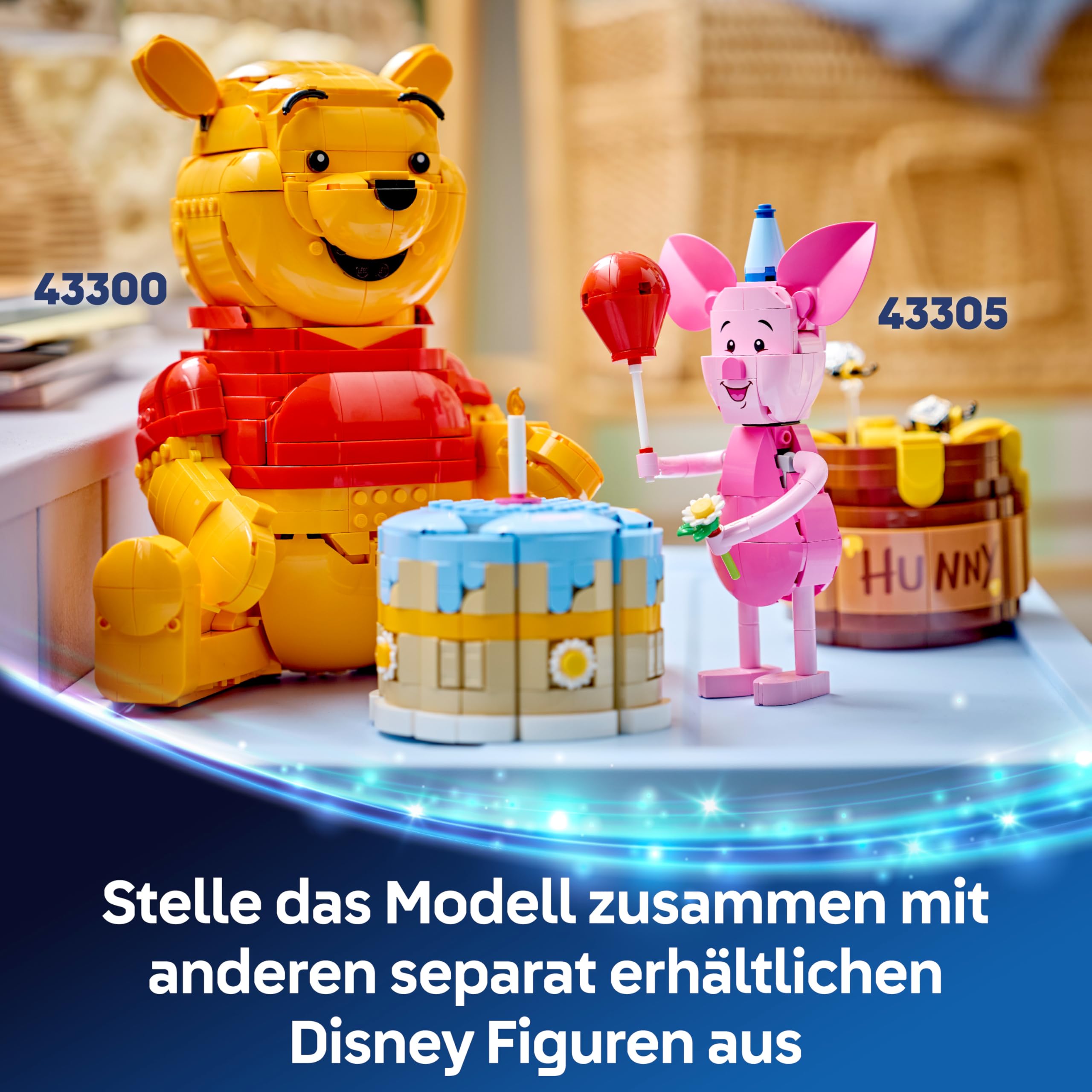 LEGO | Disney Ferkels Geburtstagsspaß - Spielzeug mit niedlicher Tierfigur, Geburtstagskuchen & Sammler Minifigur - Geschenkidee für Mädchen ab 9 Jahren & Fans - 43305 7