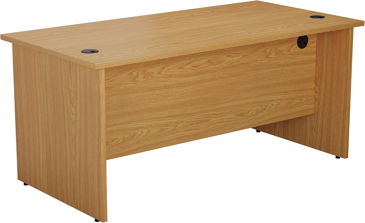 FF JEMINI 1200 PANEL END DESK N/OAK, 120 cm - Image 5