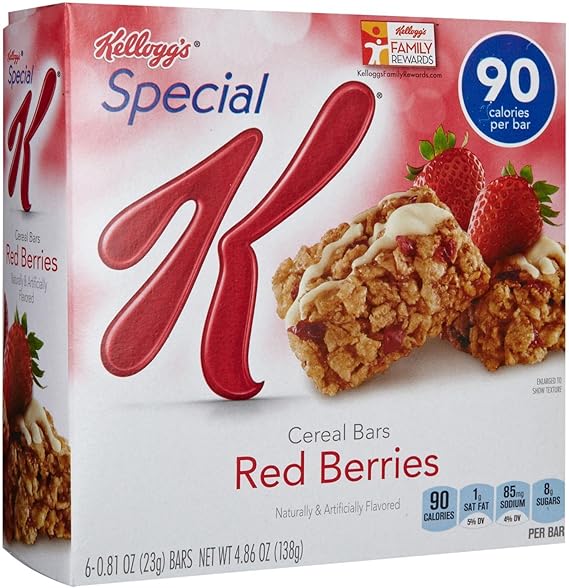 Amazon ケロッグ スペシャル K スペシャル K シリアル バー イチゴ 6 Ct Kellogg S Special K Special K Cereal Bars Strawberry 6 Ct Special K 食品 飲料 お酒 通販