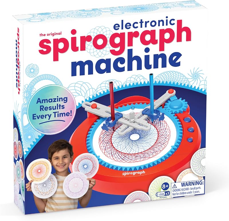 Spirograph Electronic Spirograph Machine - Automatic Design Studio for Ages 8+