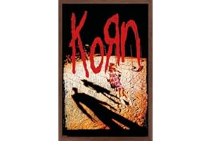 Korn - The First Album Swing Wall Poster, 34L" x 22.4W", Mahogany Framed Version