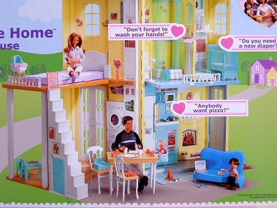happy family barbie casa