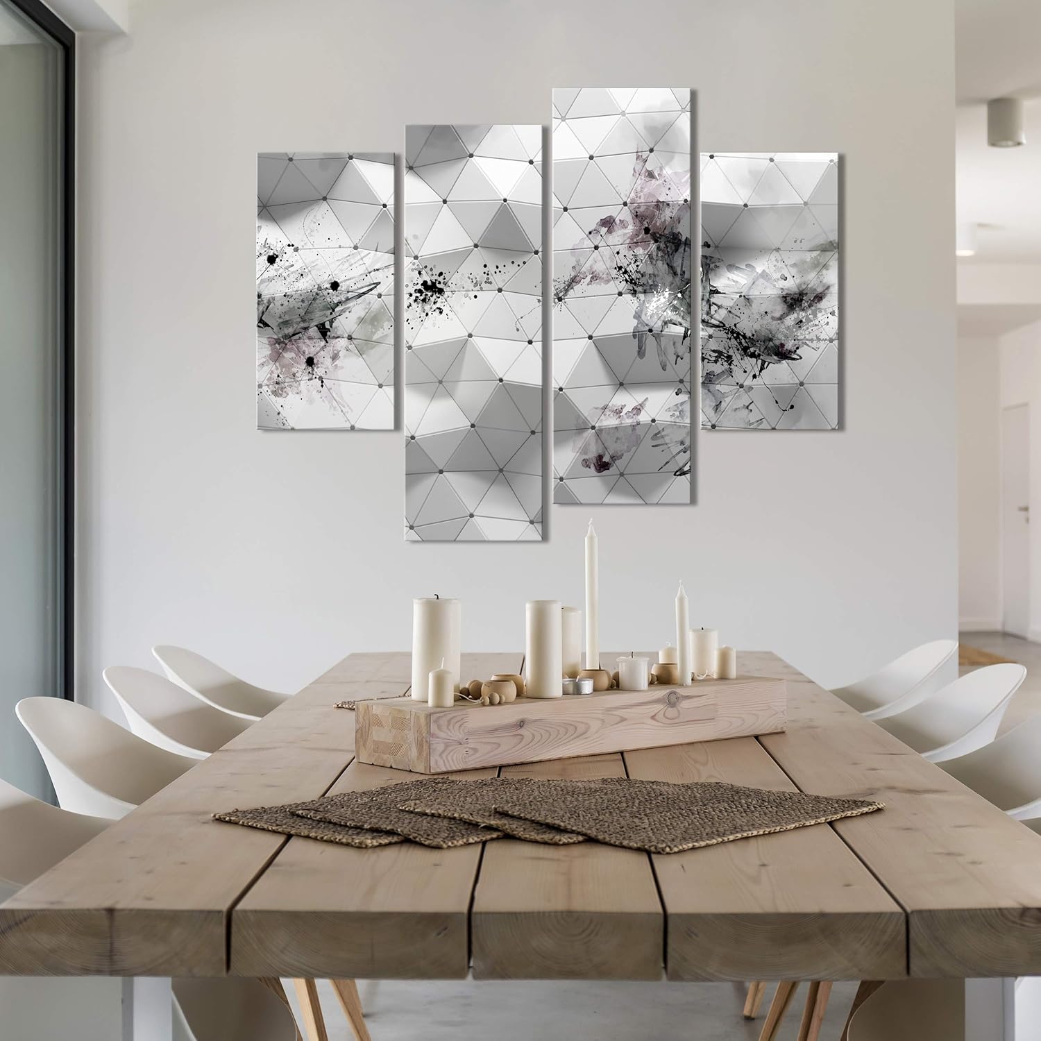 Home Decor Decor Decals Stickers Vinyl Art Printing On Canvas Woven Tables Photo Image Abstraction M C 0251 B N