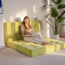 MAXYOYO Tri-Fold Mattress, 6 Inch Tufted Folding