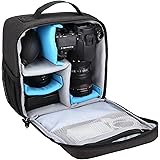 BAIGIO Camera Insert Bag Inner Case High-Capacity Shockproof and Waterproof DSLR SLR Camera Small Inner Bag Foldable Protecti