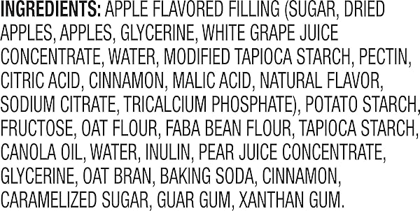GLUTINO GLUTEN FREE OVEN BAKED BAR, APPLE CINNAMON, NATURALLY FLAVORED, 5 CT