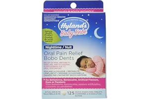 Hyland's Baby Nighttime Oral Pain Relief 125 count
