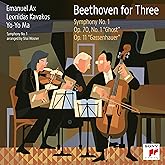 Beethoven for Three: Symphony No. 1 / Op. 70, No. 1 “Ghost” / Op. 11 “Gassenhauer”