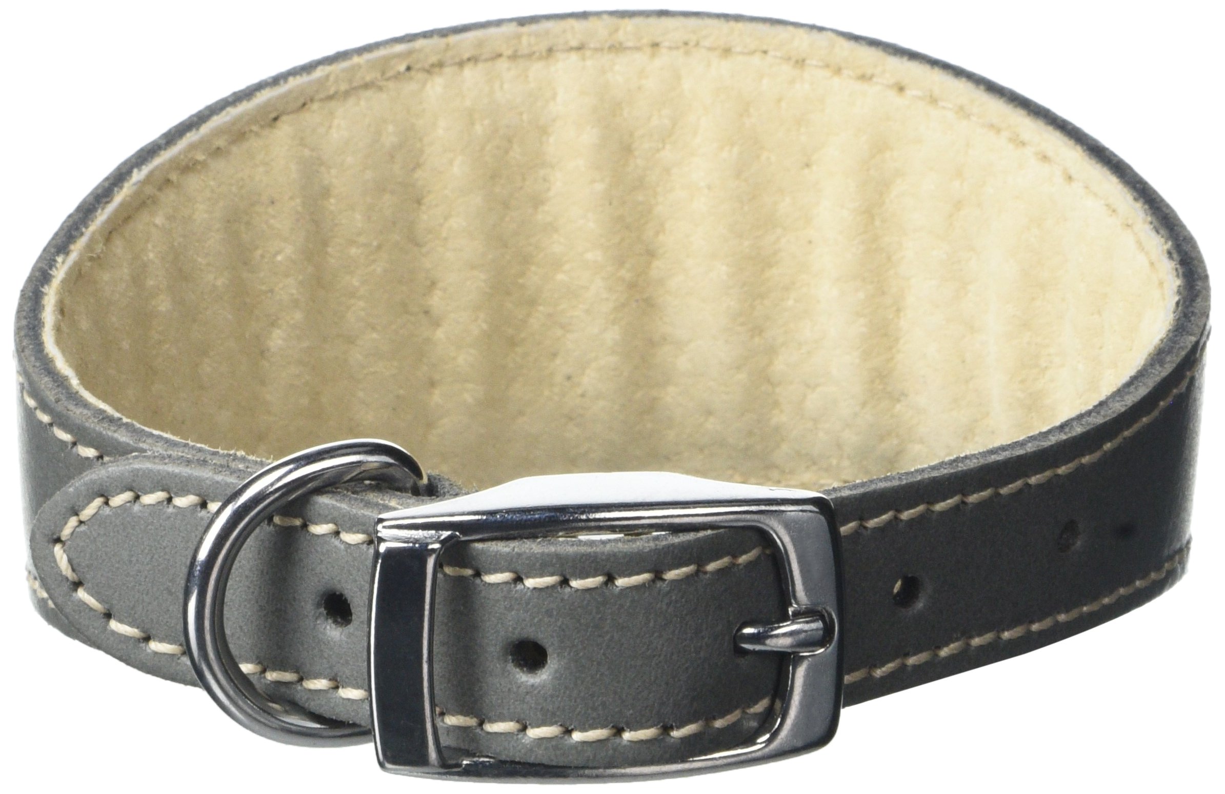 BBD Pet Products Whippet Collar, One Size, 3/4 x 10 to 12-Inch, Grey
