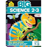 School Zone Big Science Workbook: 320 Pages, 2nd Grade, 3rd Grade, Weather, Seeds, Plants, Insects, Mammals, Ocean Life, Birds, Ages 7 to 9