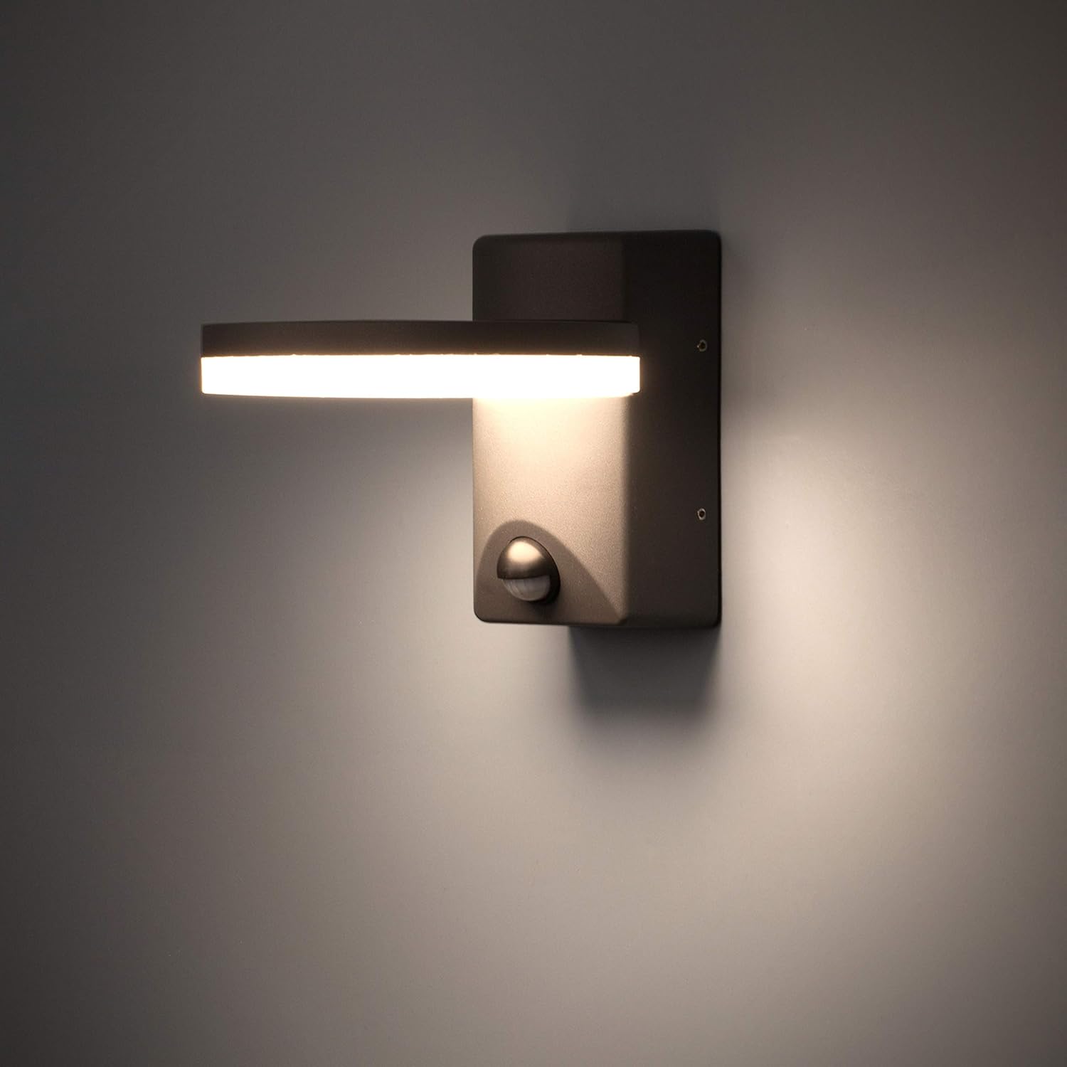 Outdoor LED Wall Light with Motion Sensor Outside Wall Lighting Mains