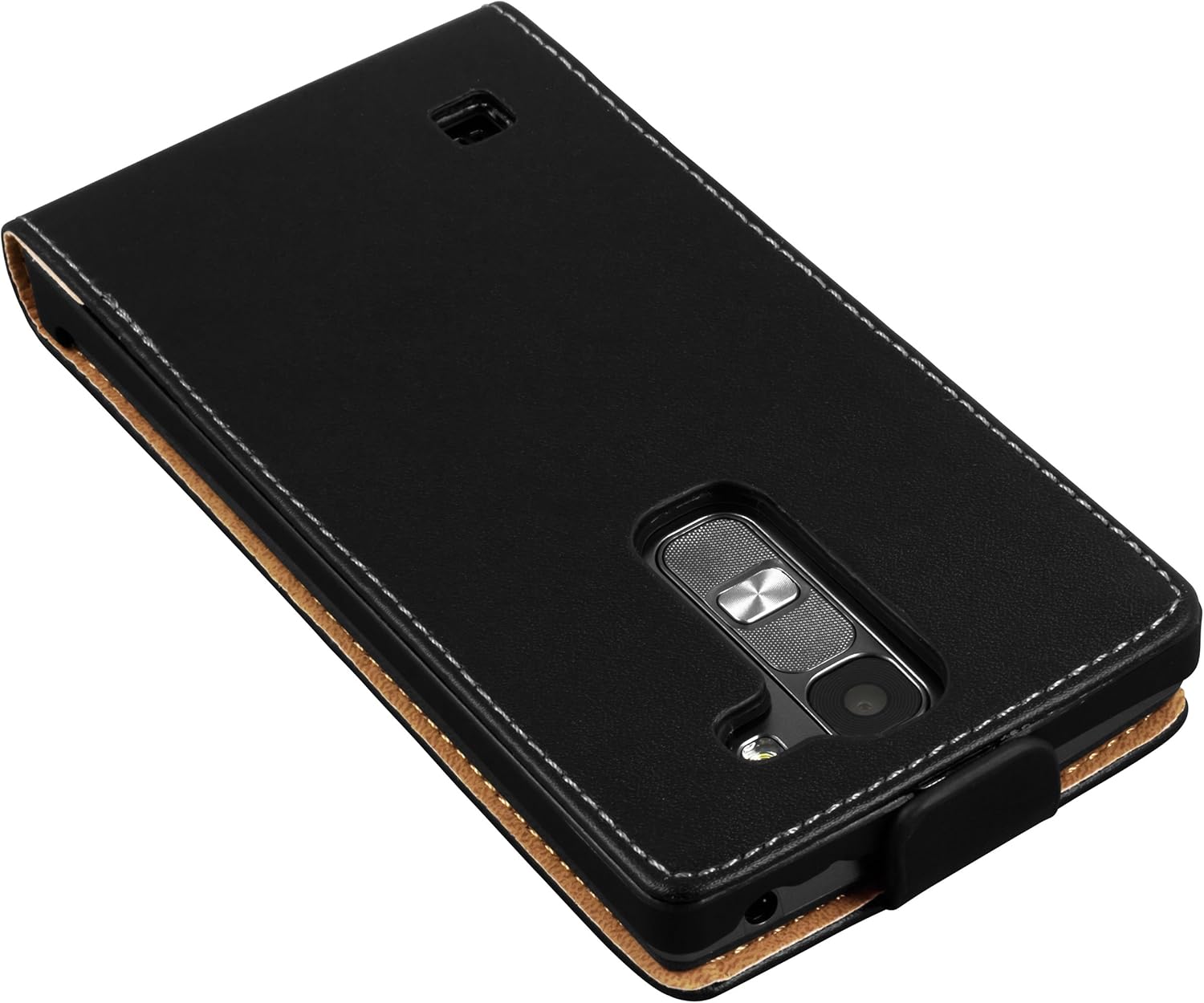mumbi Flip Case for LG Spirit 4G Case, black, LG Spirit schwarz - Image 4