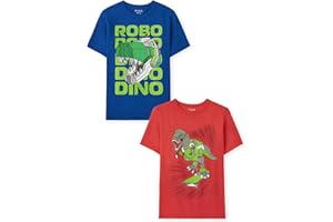 The Children's Place Boys' Gamer,Sports,Cars Short Sleeve Graphic T-Shirts,2 Pack