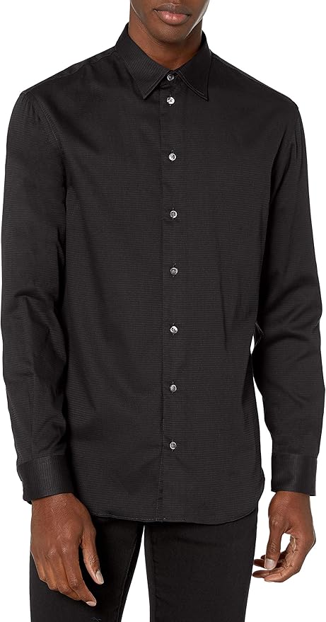 Emporio Armani 阿玛尼 纯棉 男式衬衫 S码1.8折$53.79 海淘转运到手约￥388