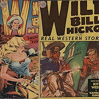 Wild Bill Hickok. Real Western Stories. Wild West Golden Age Digital Comics Issues 1 and 2. (Golden age Comics Book 23) book cover
