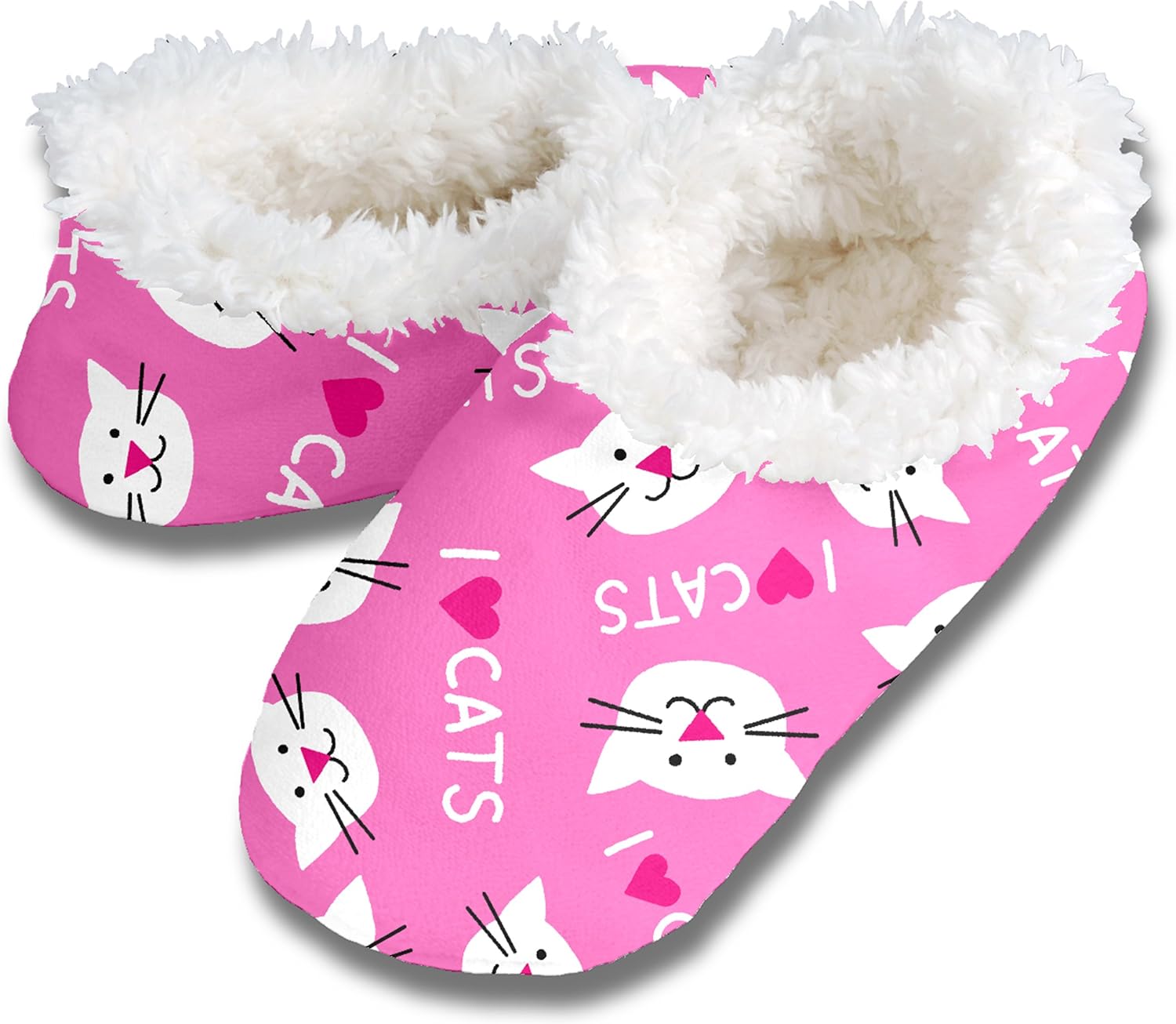 snoozies slippers cat