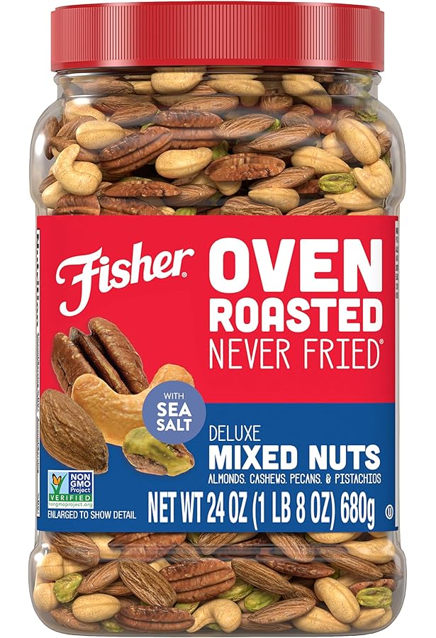 Oh! Nuts Dry Roasted Unsalted Almonds - 2 Lb All-Natural Protein Snack