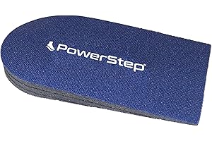 Powerstep Adjustable Heel Lift | 3 Height Adjustments with Added Cushioning