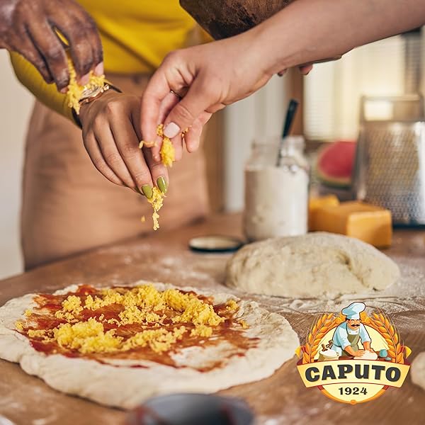 ANTIMO CAPUTO CHEFS FLOUR 2.2 LB (PACK OF 2) – ITALIAN DOUBLE ZERO 00 – SOFT WHEAT FOR PIZZA DOUGH, BREAD, & PASTA