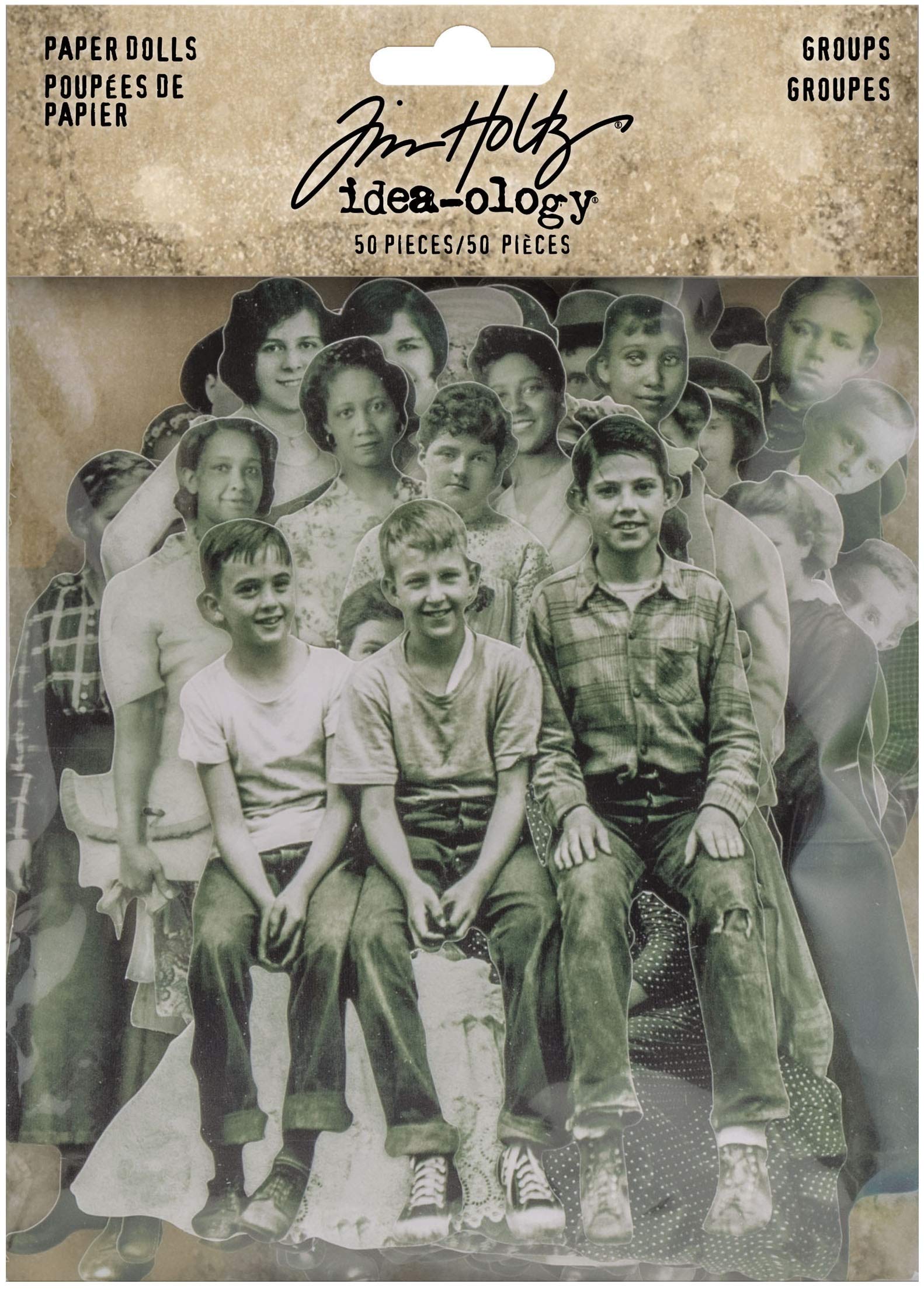 Advantus Tim Holtz Paper Dolls, Mixed, One Size