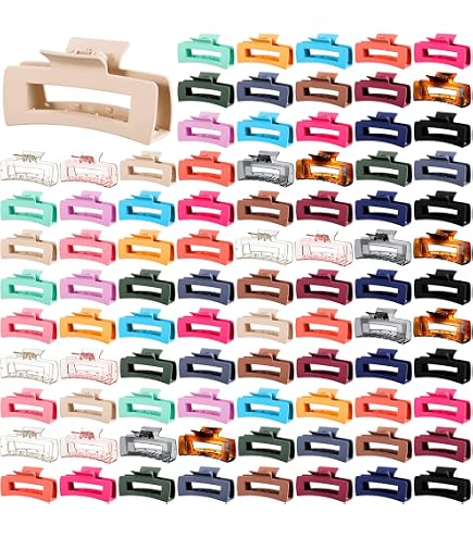 Amazon.com : Yunlly 48 Pcs 4.1 Inch Claw Clips Bulk Large 