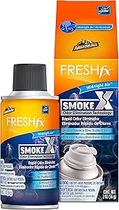 Armor All - 18956 Smoke X Car Air Freshener and Purifier - Odor Eliminator