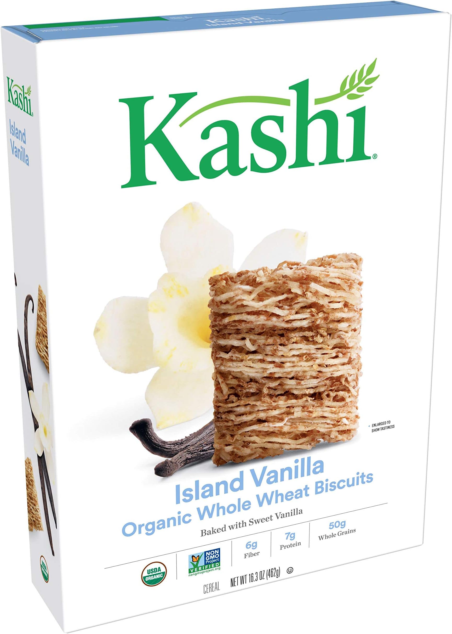 Kashi, Breakfast Cereal, Island Vanilla, Organic, 16.3oz Box