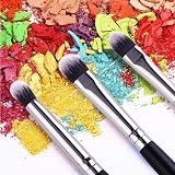 MSQ 12pc Eyeshadow Brush Set Professional Synthetic Bristles view 7