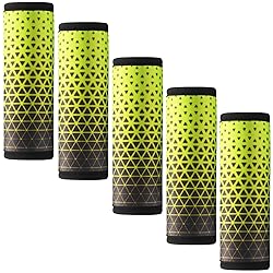 GOWRAPS 5 Pack Neoprene Luggage Handle Wraps for