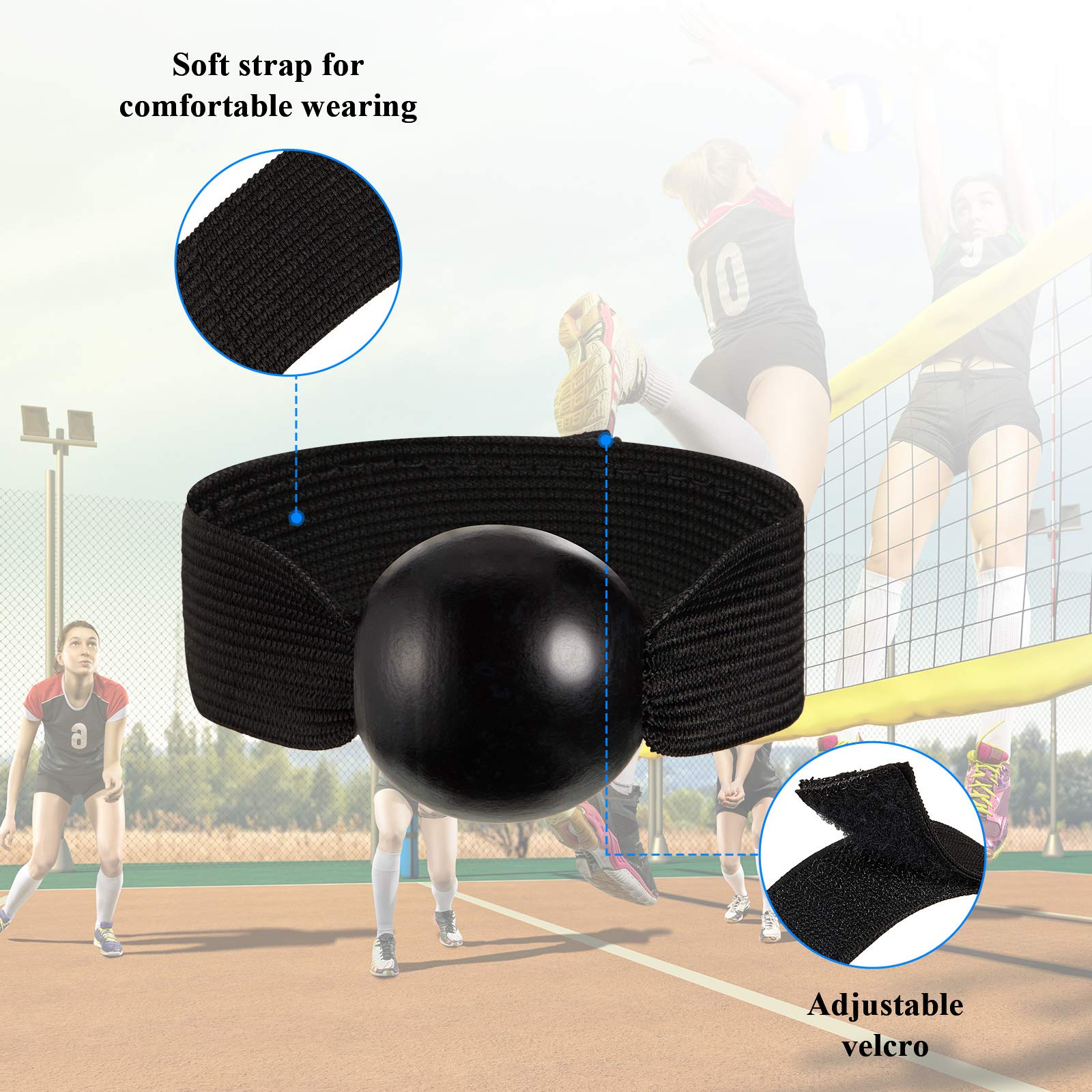 Skylety 4-Level Baseball Resistance Bands Set - Arm Strength Training For Youth & Adult Pitchers - View #4