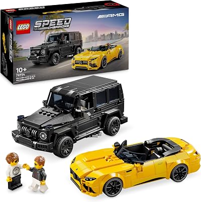 LEGO Speed Champions Mercedes AMG G 63 & SL 63 Car Playset 76924 2 Sets