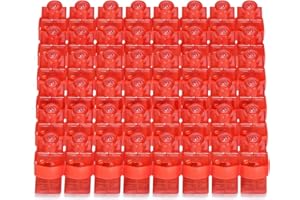 CALIFORNIA CADE ELECTRONIC Finger Lights- 50Pcs Red Glow in The Dark Party Supplies Finger Flashlights for Kids Adults Bulk Party Favors for Valentines Day Easter Halloween Christmas Gifts