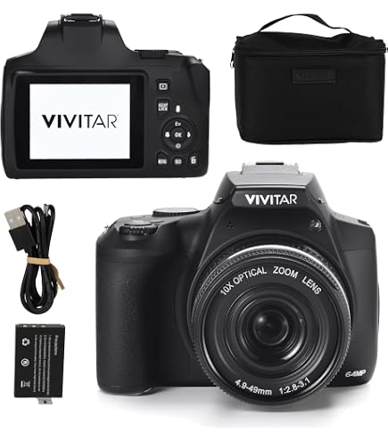 Amazon.com : 4K Digital Camera with 64 MP, 10x Optical Zoom, 3.0